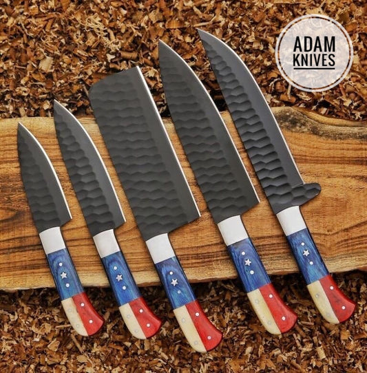 Set 5 pcs, Chef knife set, Home Chef Knife, Kitchen Knives