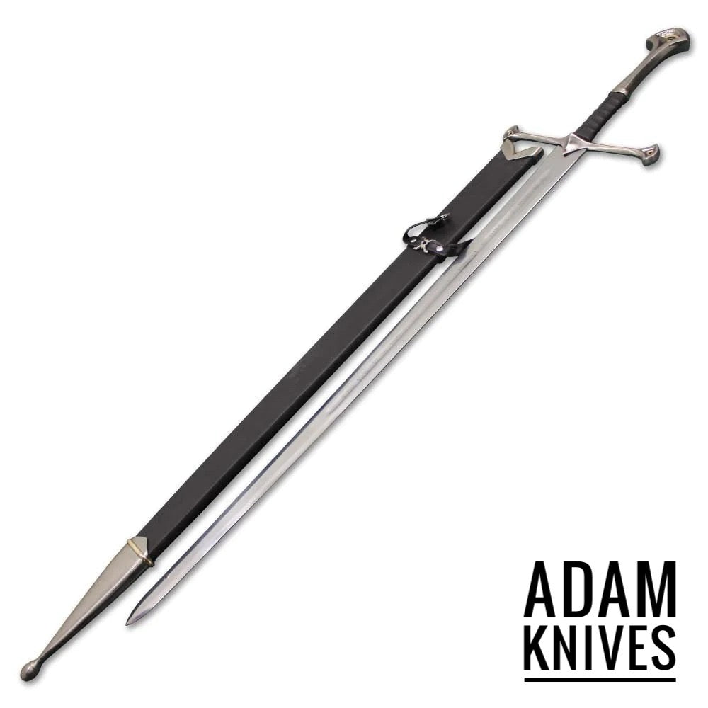 Custom Handmade Stainless Steel Anduril Sword Of Narsil The King Aragorn Lord Of The Ring