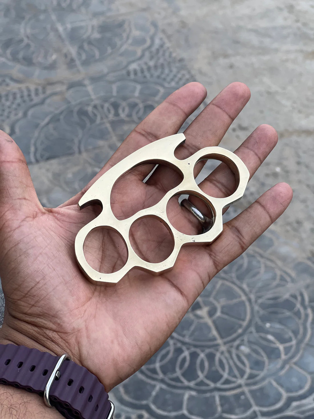 Handmade brass knuckle