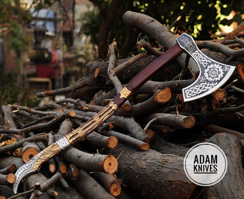 God of War Leviathan axe, Handmade Leviathan Axe Replica, Kratos Axe, Leviathan axe,