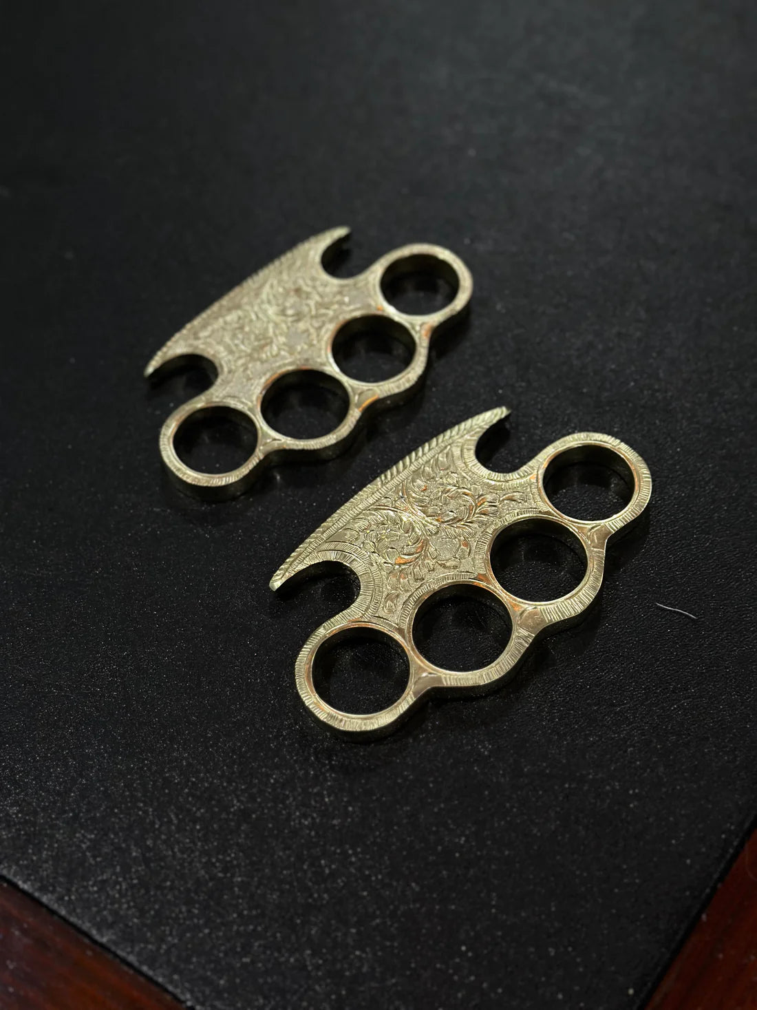 Handmade engraved brass