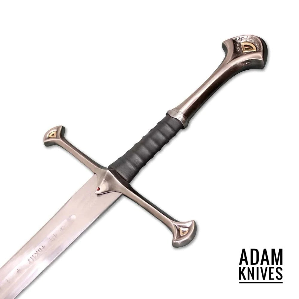 Custom Handmade Stainless Steel Anduril Sword Of Narsil The King Aragorn Lord Of The Ring