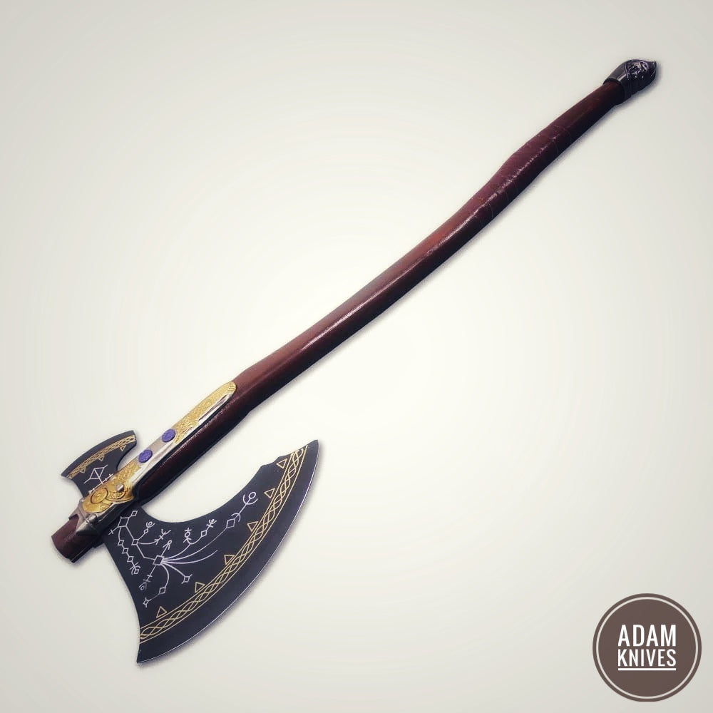 Custom Handmade God of War Kratos Leviathan Axe Replica Leviathan Axe God of War