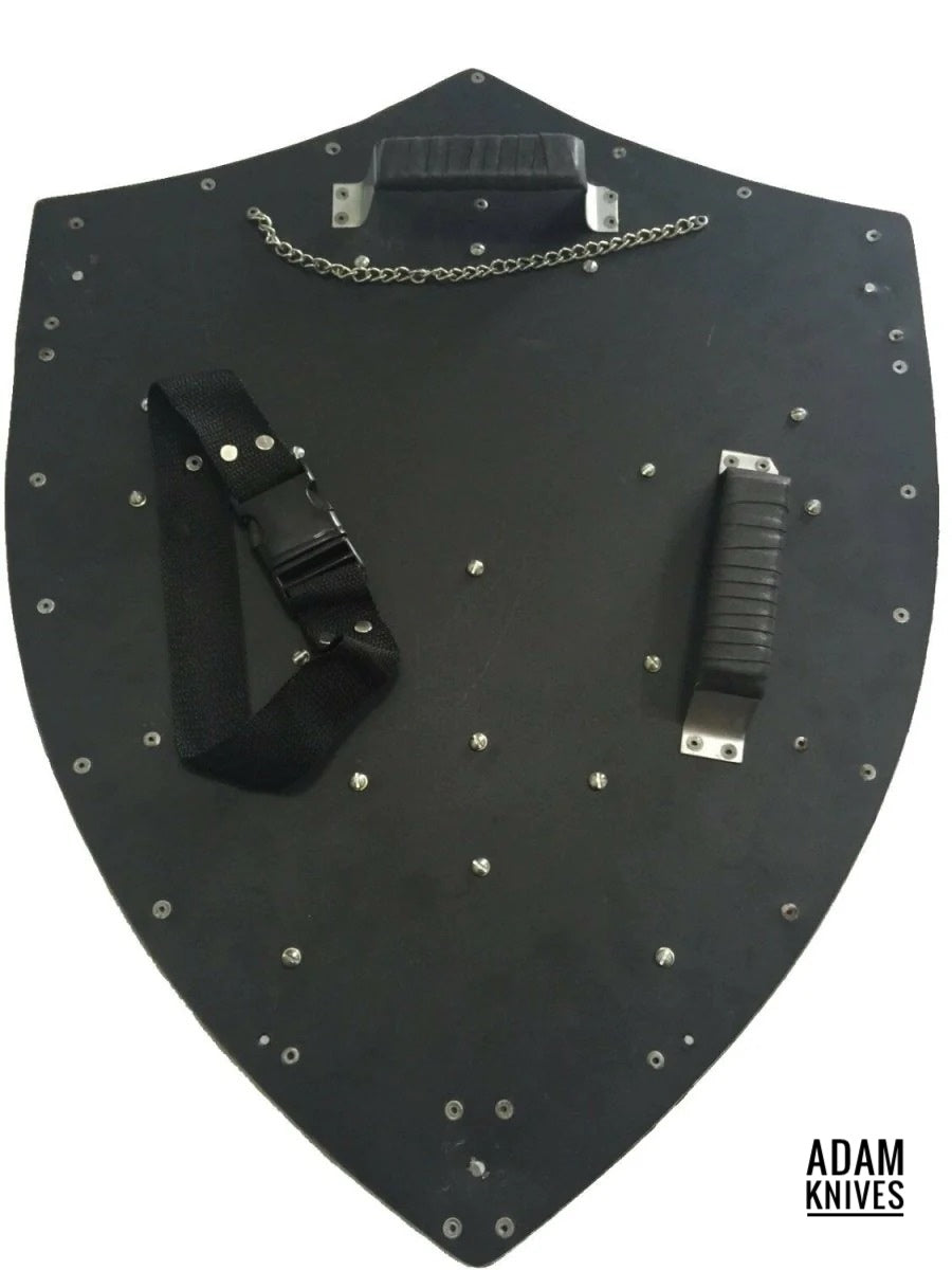 Custom Made Dark Link Hylian Zelda Shield Full Size Black Shield