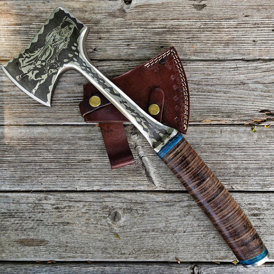 The Reaper Axe - Full Tang Carbon Steel Outdoor Camping Axe