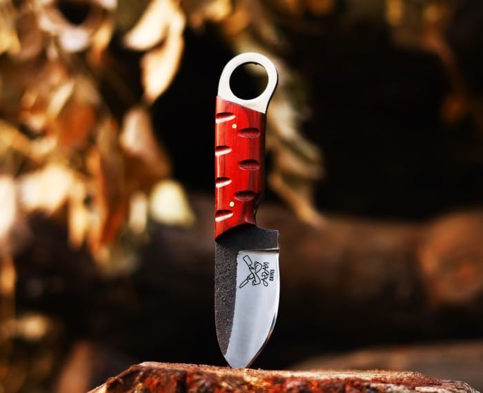 Bull Cutter Knife With Optional Blade Material, Comes With Pancake Leather  Sheath, Handmade Bull Cutter Knife, Steel Bull Cutter Knife 