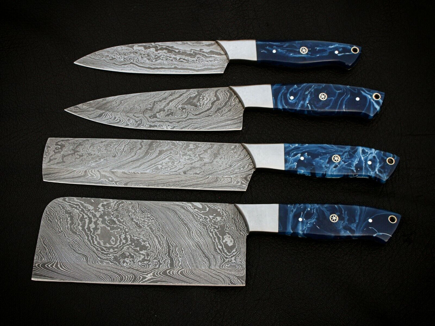 Hand made for Moms, Girls and Brothers Kitchen/ BBQ / Chef Knives Set FR-2001070